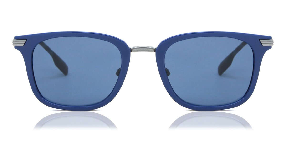Burberry BE4395 PETER Asian Fit 405880, Blue frame, Dark Blue lenses