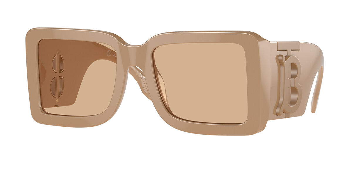 Burberry BE4406U 399073, Brown frame, Light Brown lenses