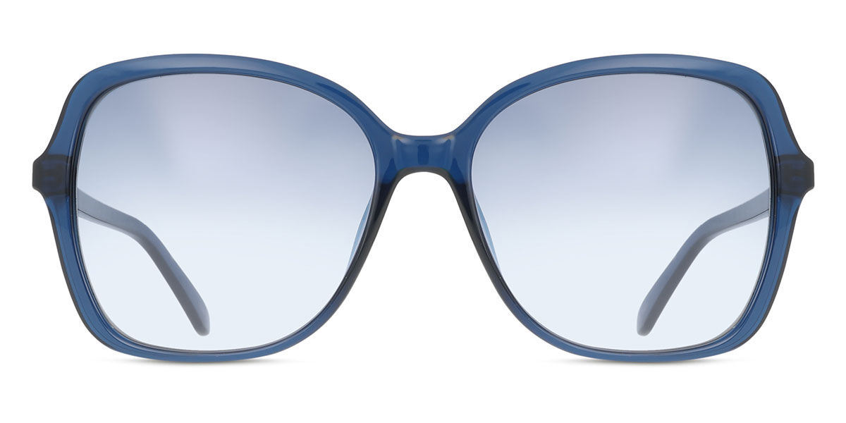 Calvin Klein CK19561S 410, Blue frame, Blue Mirror lenses