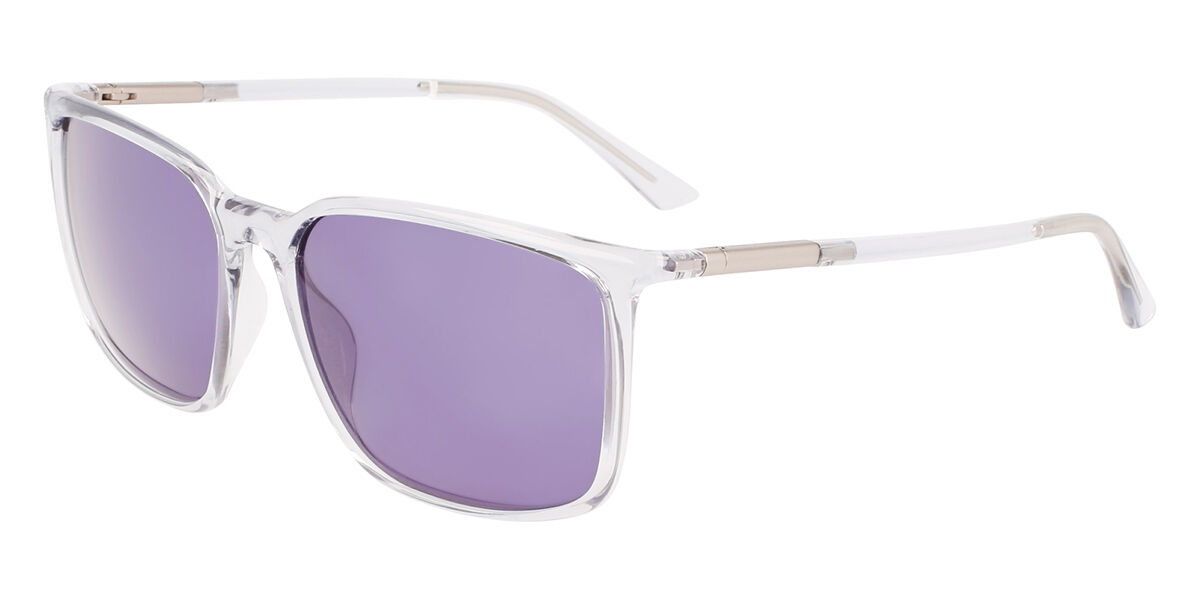 Calvin Klein CK22522S 070, Clear frame, Purple lenses