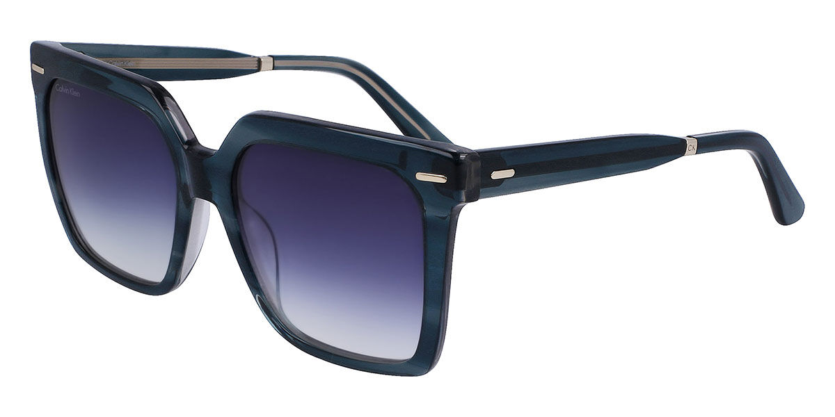 Calvin Klein CK22534S 431, Blue frame, Gradient Dark Blue lenses