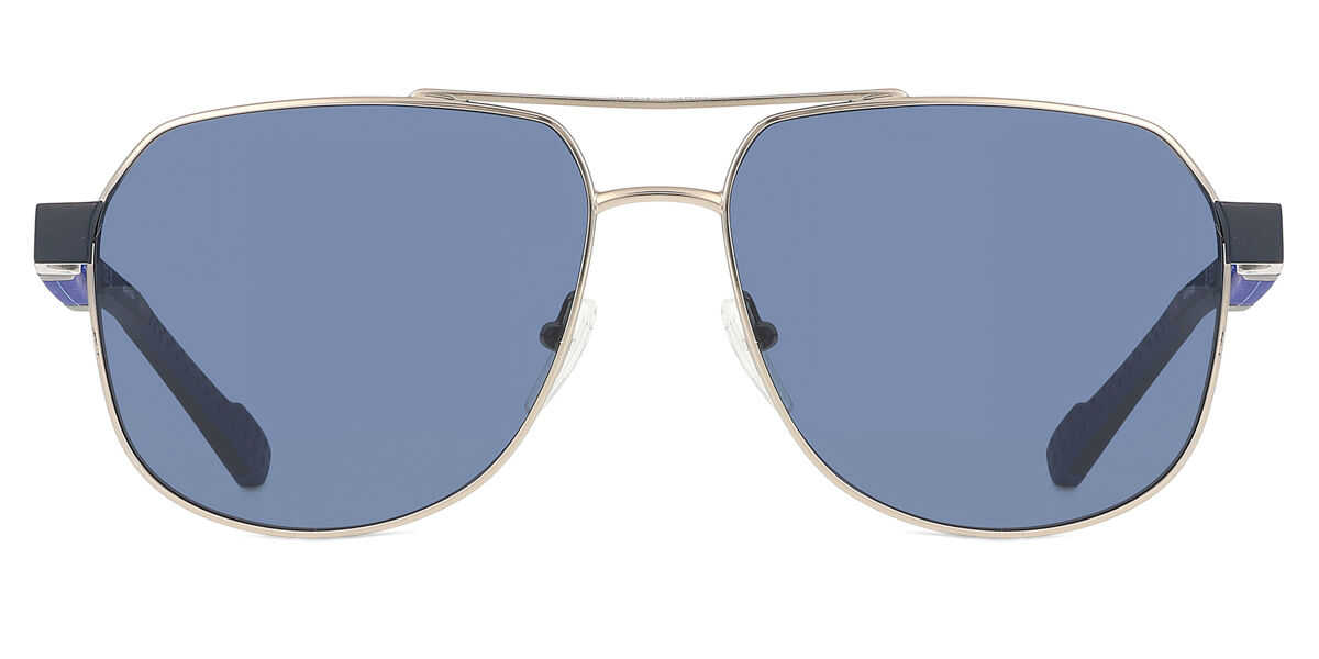 Calvin Klein CK23103S 717, Gold frame, Dark Blue lenses