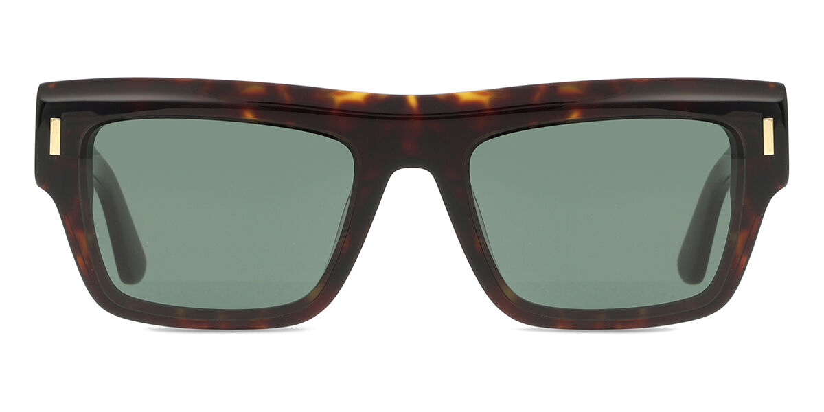 Calvin Klein CK23504S 235, Tortoiseshell frame, Green lenses
