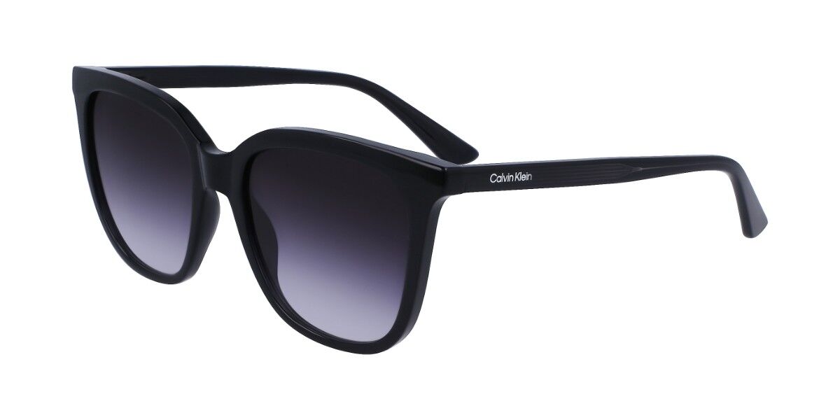 Calvin Klein CK23506S 059, Black frame, Gradient Dark Grey lenses