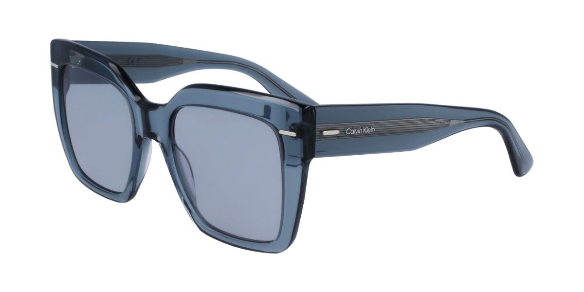 Calvin Klein CK23508S N 435, Blue frame, Avio Blue lenses