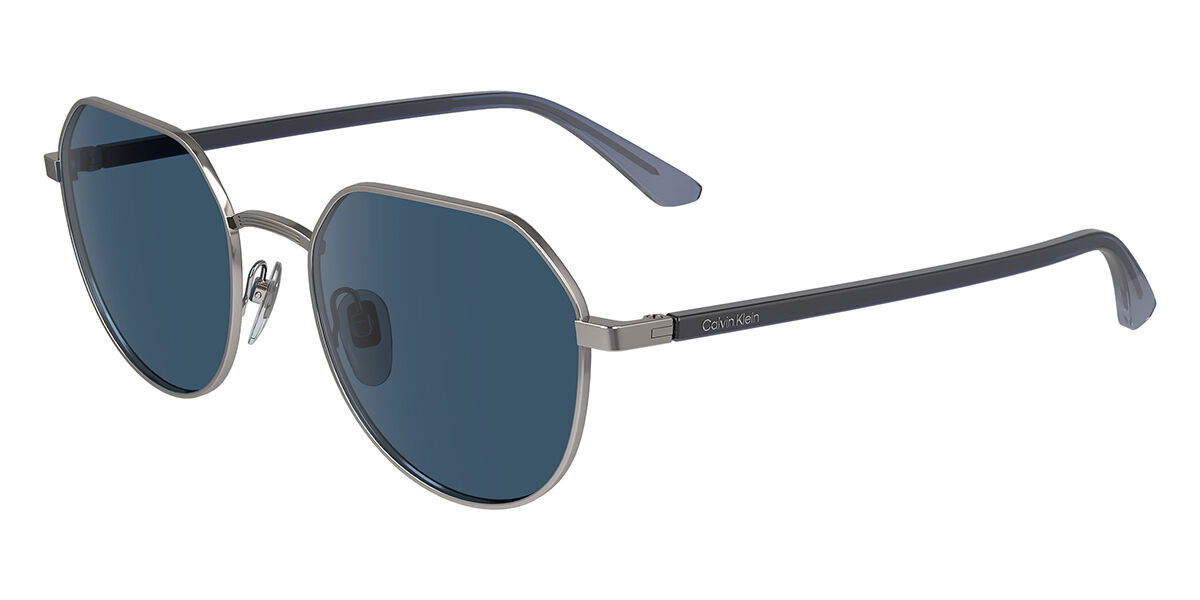 Calvin Klein CK23125S 015, Gunmetal frame, Solid Dark Blue lenses
