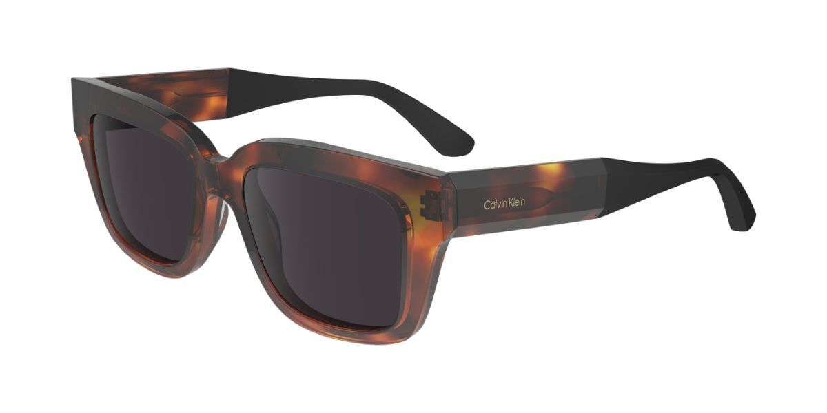 Calvin Klein CK23540S 240, Tortoiseshell frame, Solid Dark Grey lenses