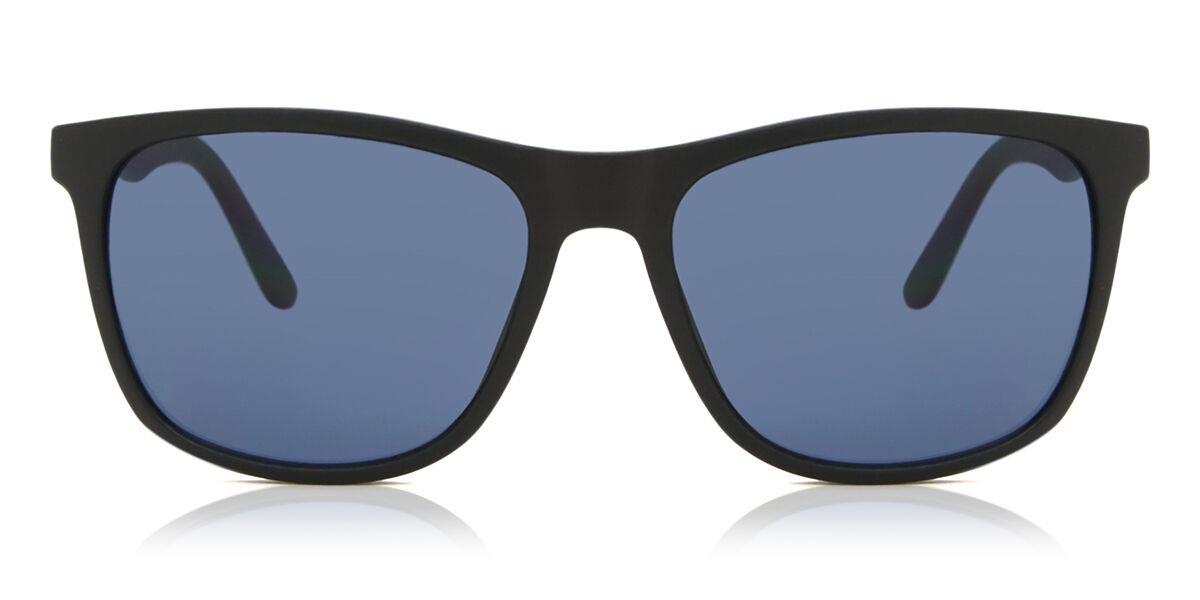 Calvin Klein CK20520S 001, Black frame, Solid Blue lenses