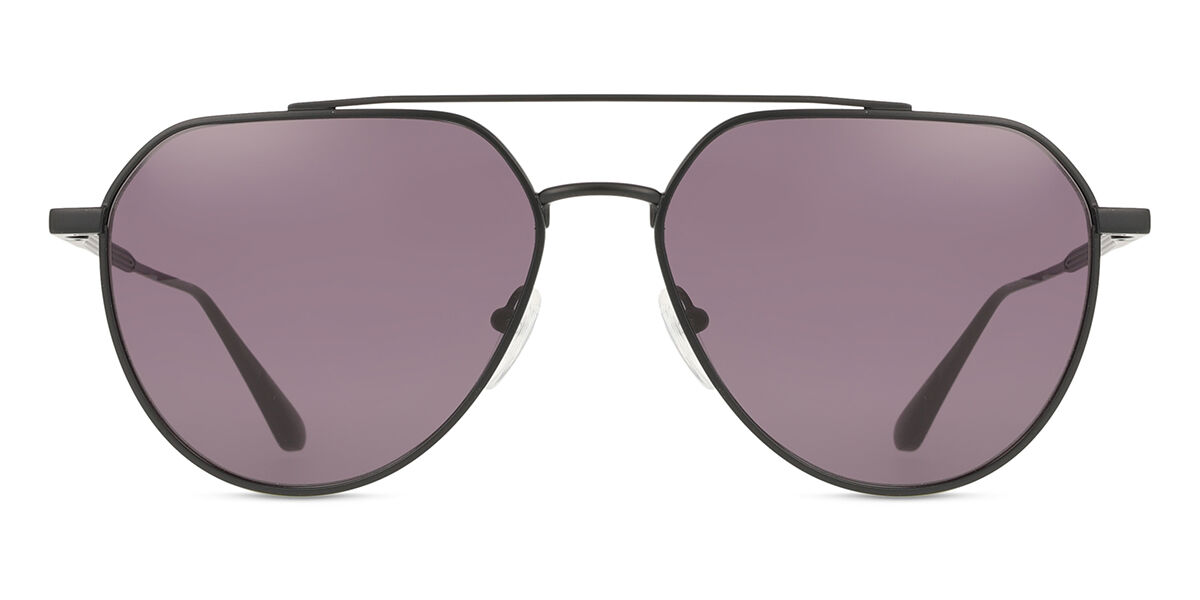 Calvin Klein CK24100S 002, Black frame, Dark Grey lenses