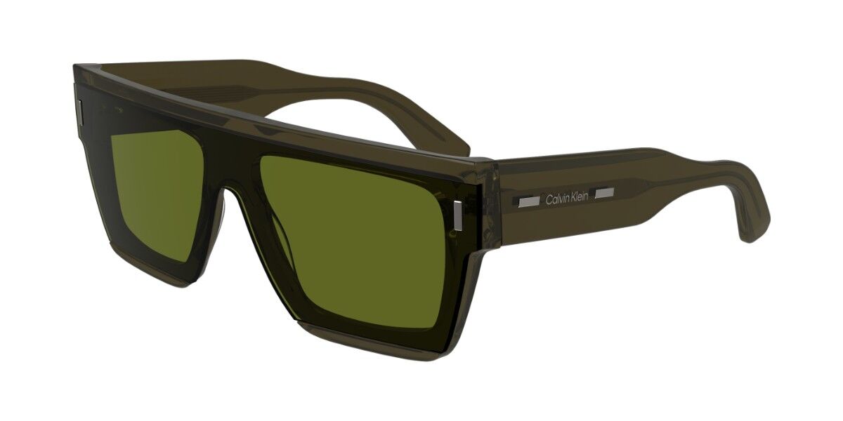 Calvin Klein CK24502S 330, Green frame, Mud Green lenses