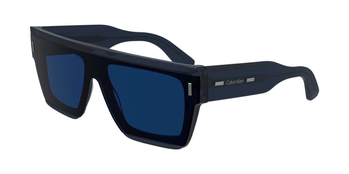 Calvin Klein CK24502S 438, Blue frame, Dark Blue lenses