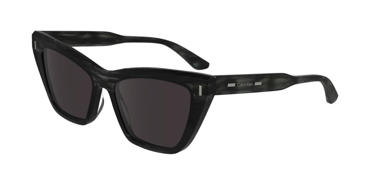 Calvin Klein CK24505S 023, Grey frame, Dark Grey lenses
