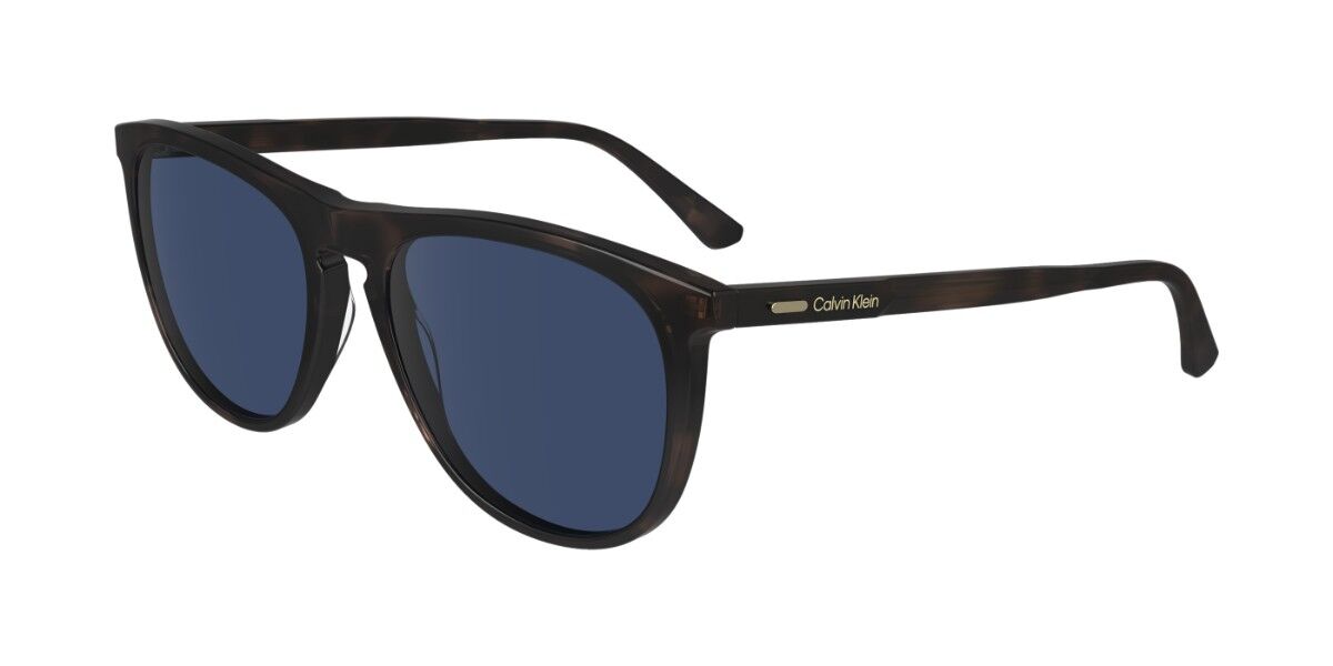 Calvin Klein CK24508S 240, Tortoiseshell frame, Dark Blue lenses