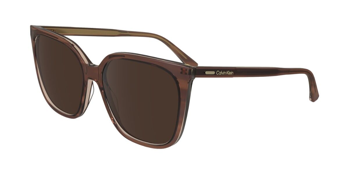 Calvin Klein CK24509S N 203, Brown frame, Dark Brown lenses