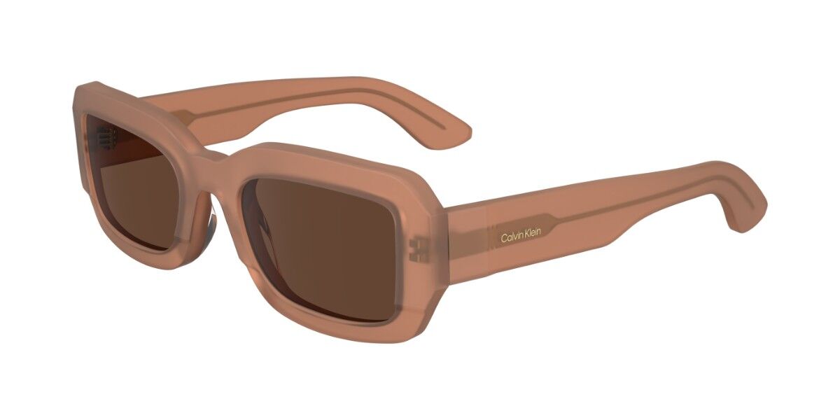 Calvin Klein CK24511S 835, Orange frame, Dark Brown lenses