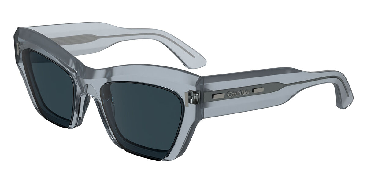 Calvin Klein CK24531S 412, Blue frame, Solid Dark Blue lenses