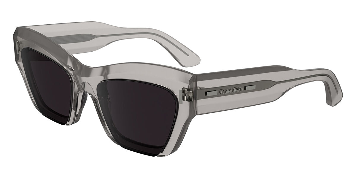 Calvin Klein CK24531S 601, Grey frame, Solid Burgundy lenses