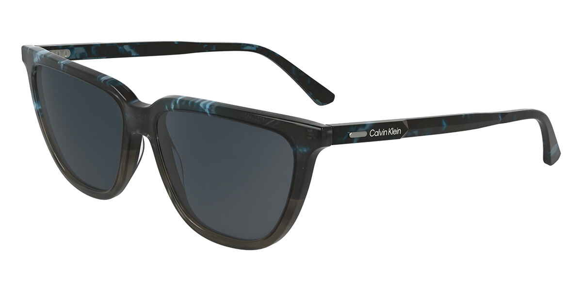 Calvin Klein CK24537S 461, Tortoiseshell frame, Solid Dark Grey lenses
