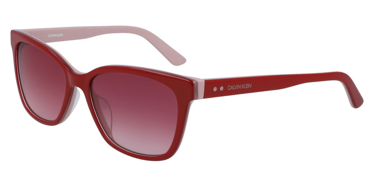 Calvin Klein CK19503S 610, Red frame, Red lenses