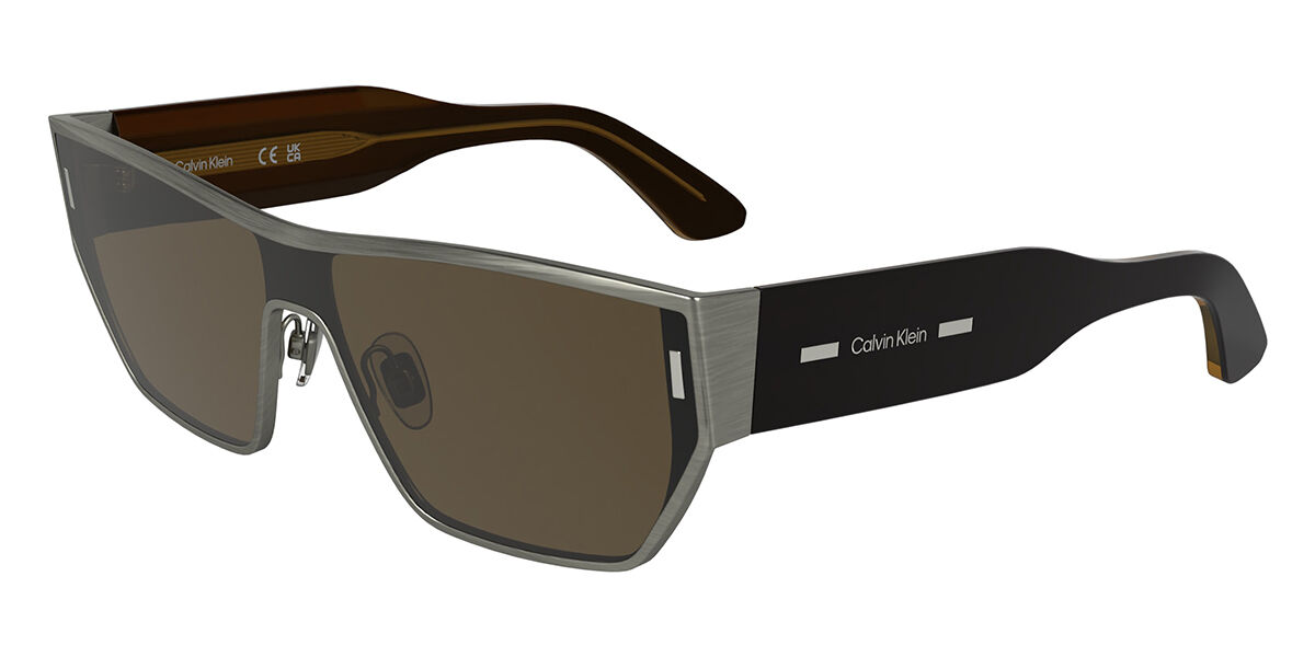 Calvin Klein CK25102S 071, Gunmetal frame, Dark Brown lenses