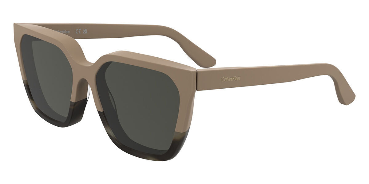 Calvin Klein CK25500S 602, Pink frame, Dark Grey lenses