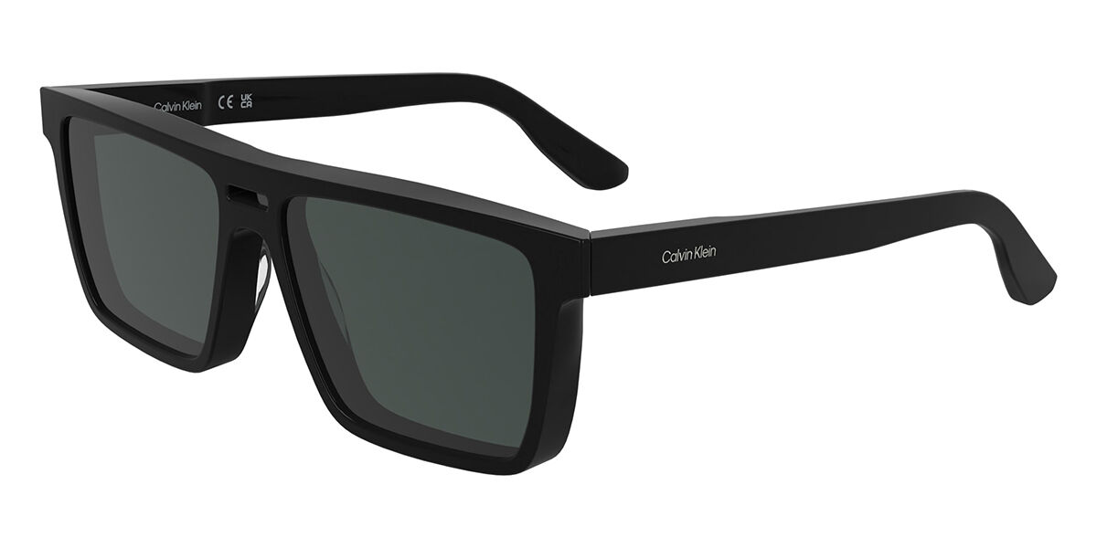 Calvin Klein CK25501S 001, Black frame, Dark Grey lenses