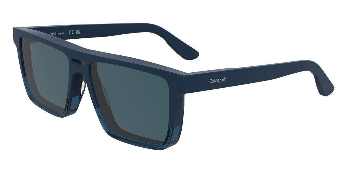 Calvin Klein CK25501S 400, Blue frame, Dark Blue lenses