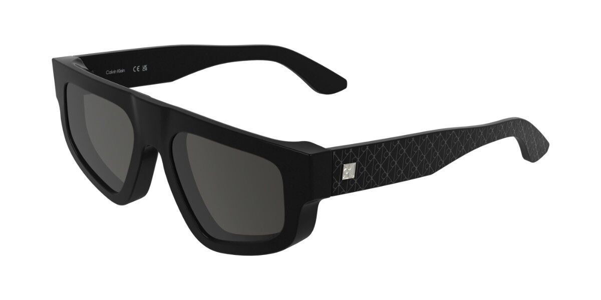 Calvin Klein CK25539S 001, Black frame, Dark Grey lenses
