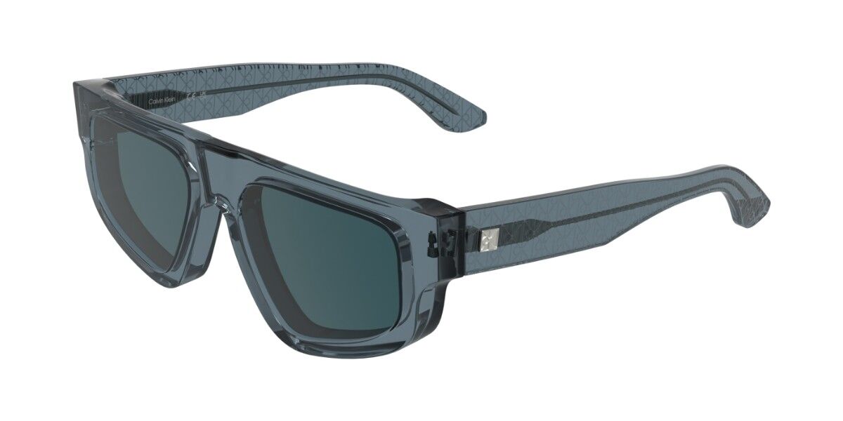 Calvin Klein CK25539S 400, Blue frame, Dark Blue lenses