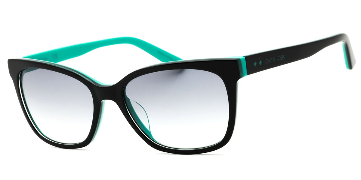 Calvin Klein CK19503SG 012, Black frame, Gradient Smoke Grey Silver lenses