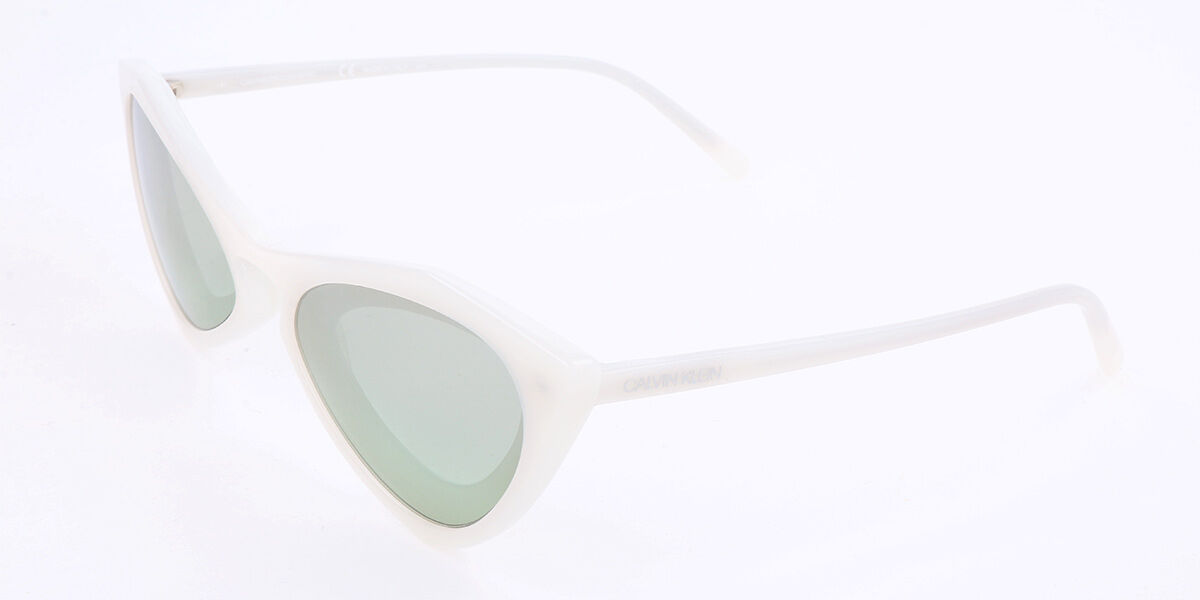 Calvin Klein CKNYC1855SR 103, White frame, Grey lenses