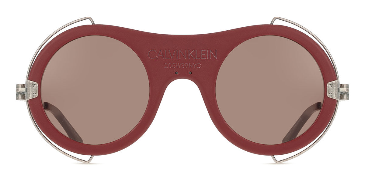 Calvin Klein CKNYC1875SR 605, Burgundy frame, Brown lenses