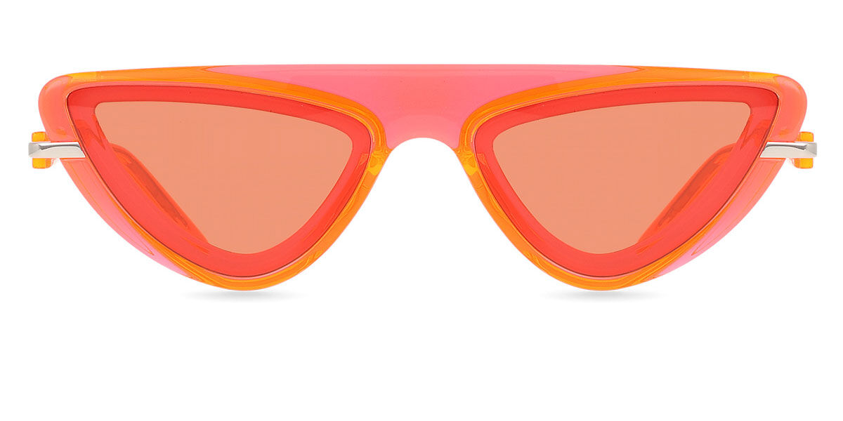 Calvin Klein CKNYC1951S 855, Orange frame, Orange lenses