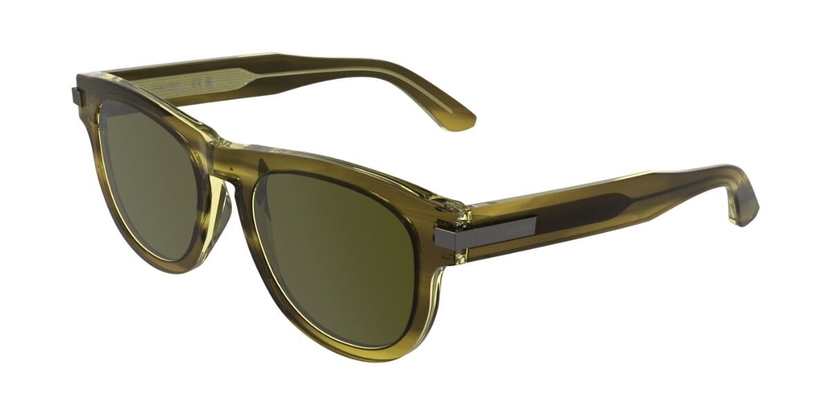 Calvin Klein CK25532S 317, Green frame, Solid Khaki Green lenses