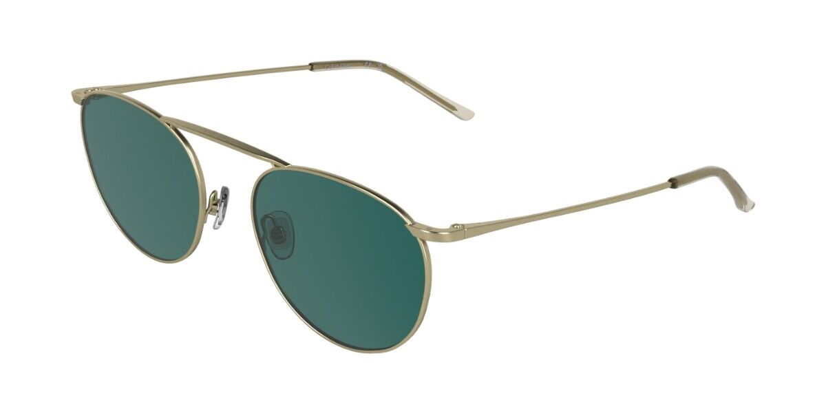 Calvin Klein CK26106ST 717, Gold frame, Solid Petrol Green lenses