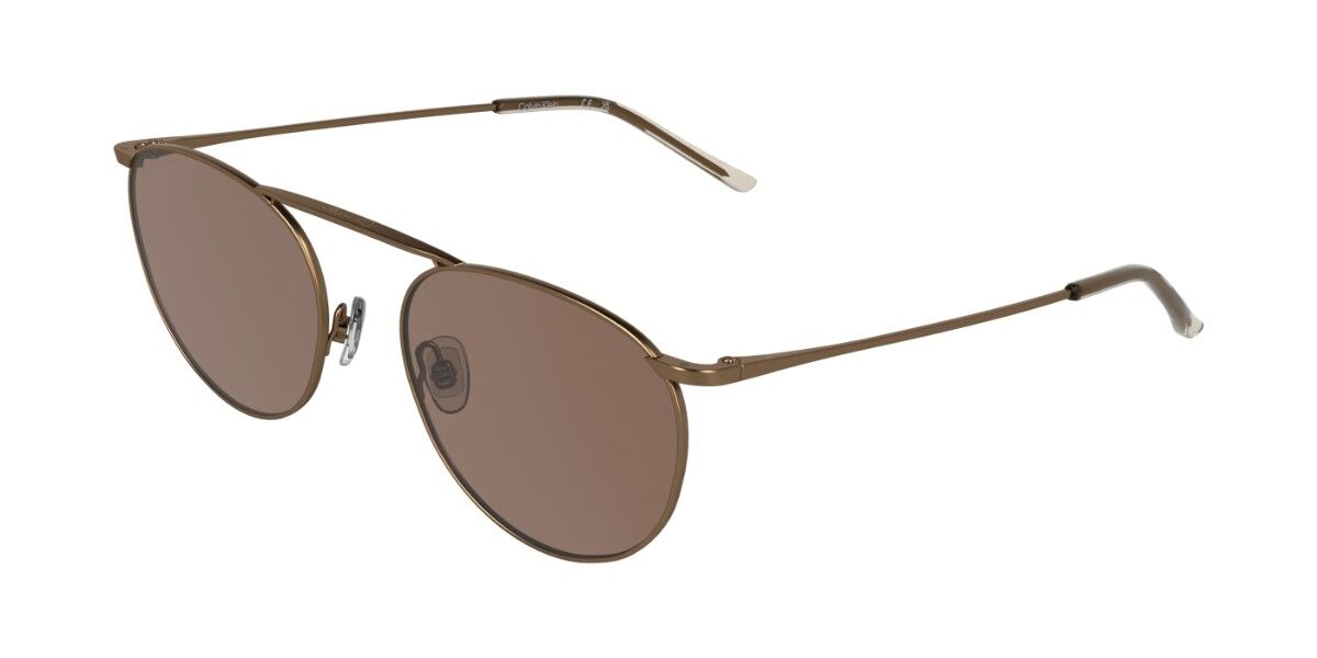 Calvin Klein CK26106ST 771, Gold frame, Solid Brown lenses