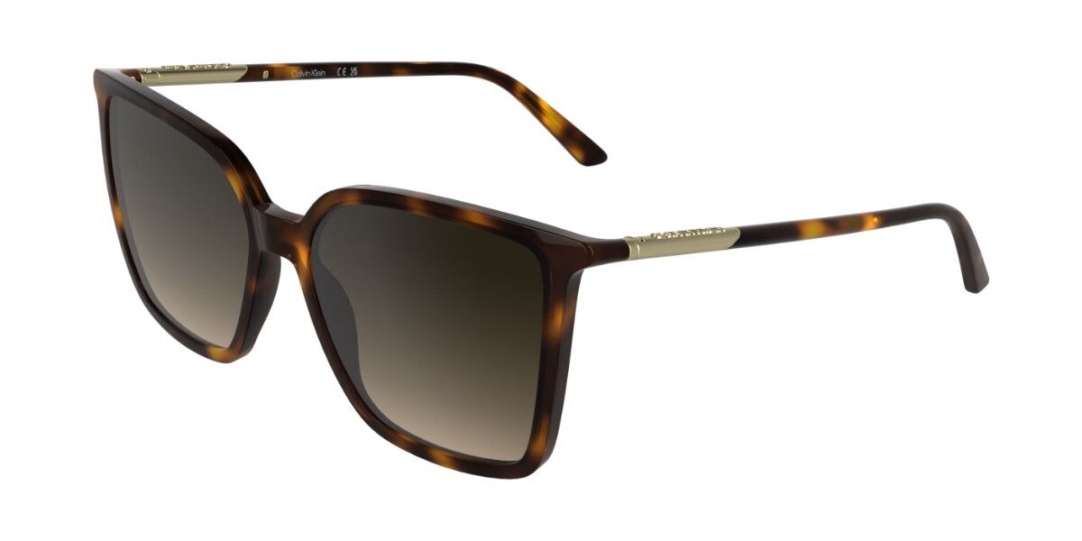 Calvin Klein CK26502S 240, Tortoiseshell frame, Gradient Greyish Brown lenses