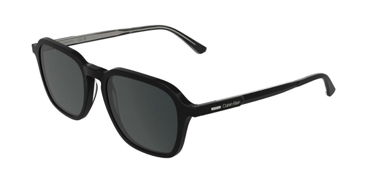 Calvin Klein CK26507S 001, Black frame, Solid Smoke Grey lenses