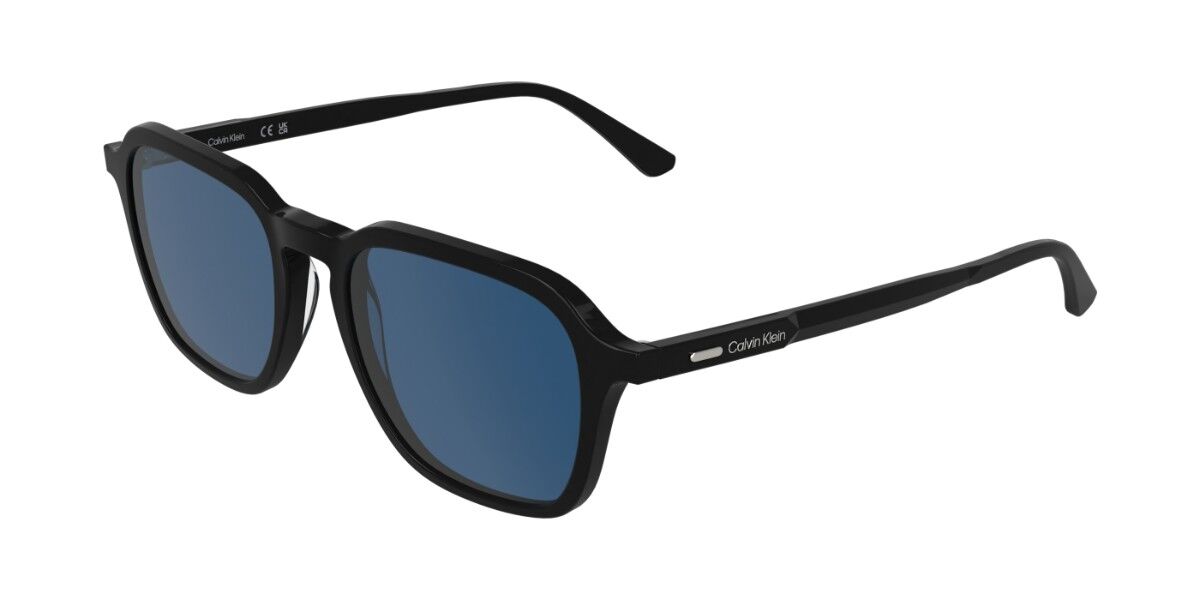 Calvin Klein CK26507S 004, Black frame, Solid Dark Blue lenses