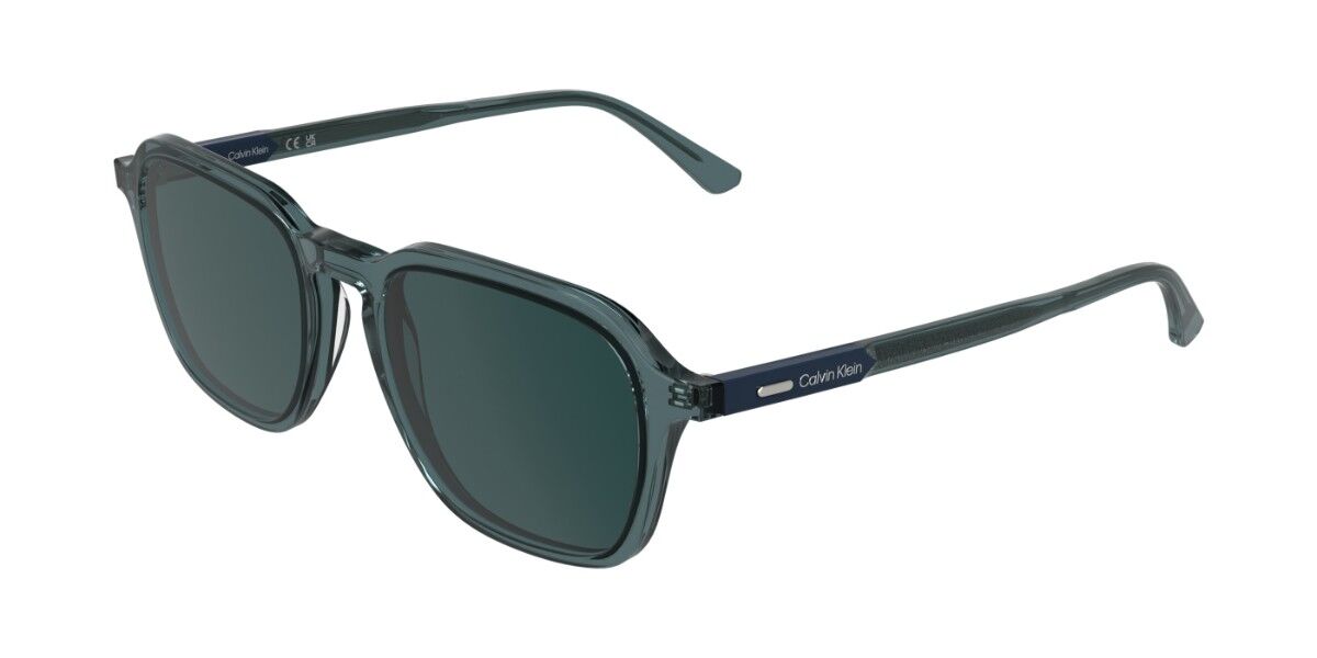 Calvin Klein CK26507S 400, Blue frame, Solid Petrol Blue lenses