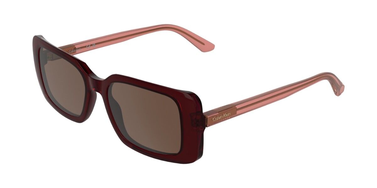 Calvin Klein CK26508S 605, Burgundy frame, Solid Burgundy lenses