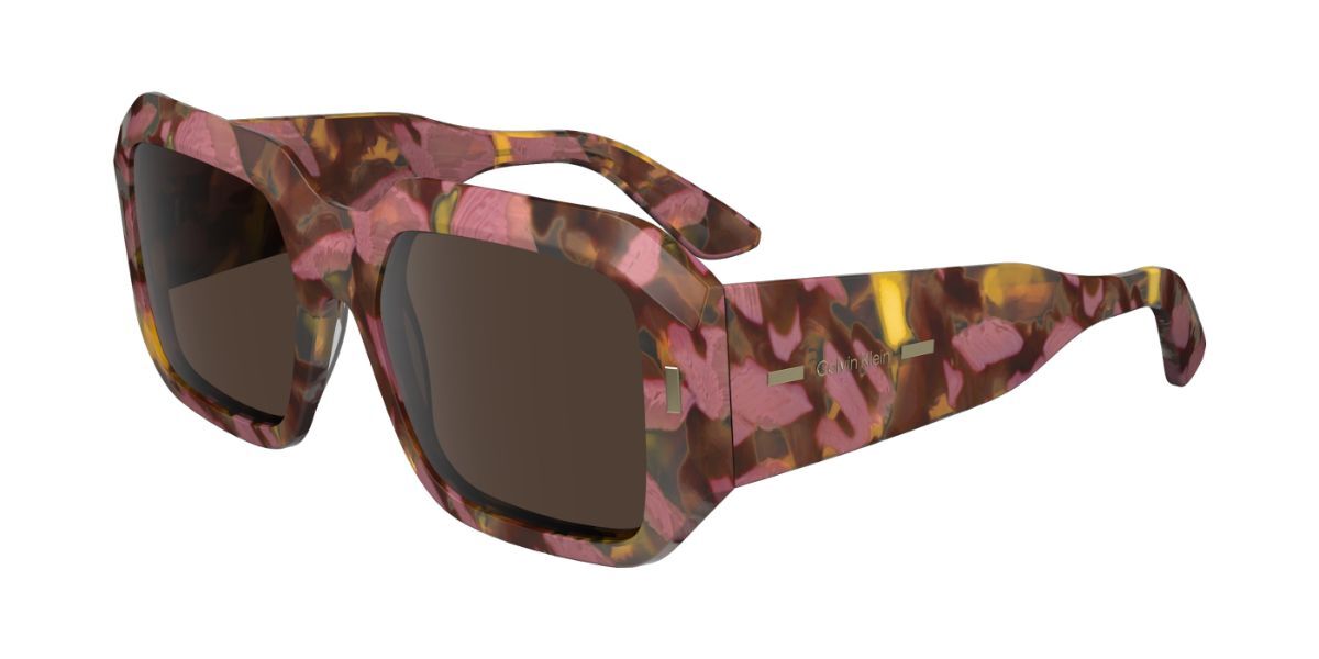 Calvin Klein CK23536S 663, Tortoiseshell frame, Dark Brown lenses