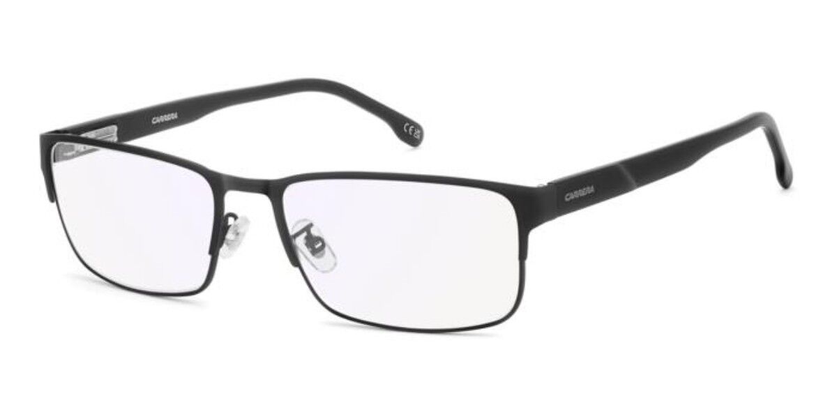 Carrera C FLEX 17/G Asian Fit 003/2Y Men's Eyeglasses Black Size 57 (Frame Only) - Blue Light Block Available