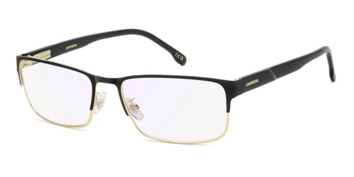 Carrera C FLEX 17/G Asian Fit 2M2/2Y Men's Eyeglasses Black Size 57 (Frame Only) - Blue Light Block Available