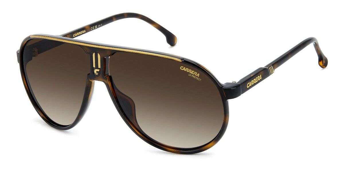 Carrera CHAMPION/S WR9/HA Men's Sunglasses Tortoiseshell Size 62