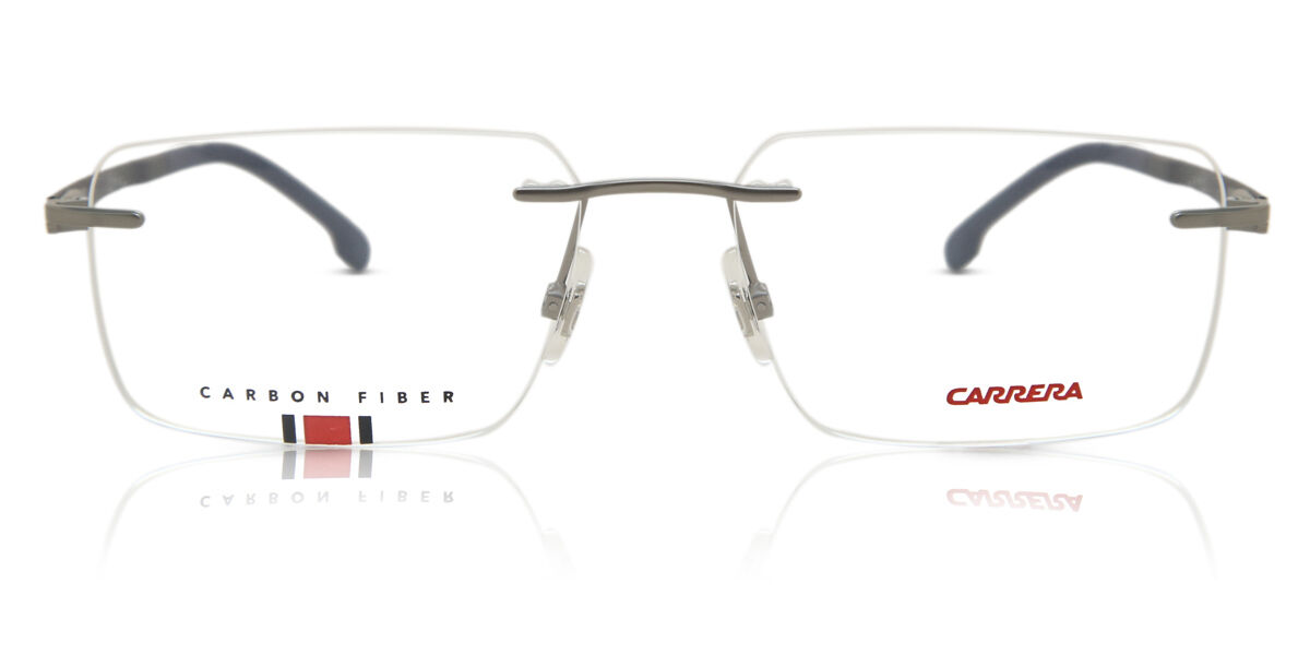 Carrera 8853 R81 Men's Eyeglasses Grey Size 55 (Frame Only) - Blue Light Block Available