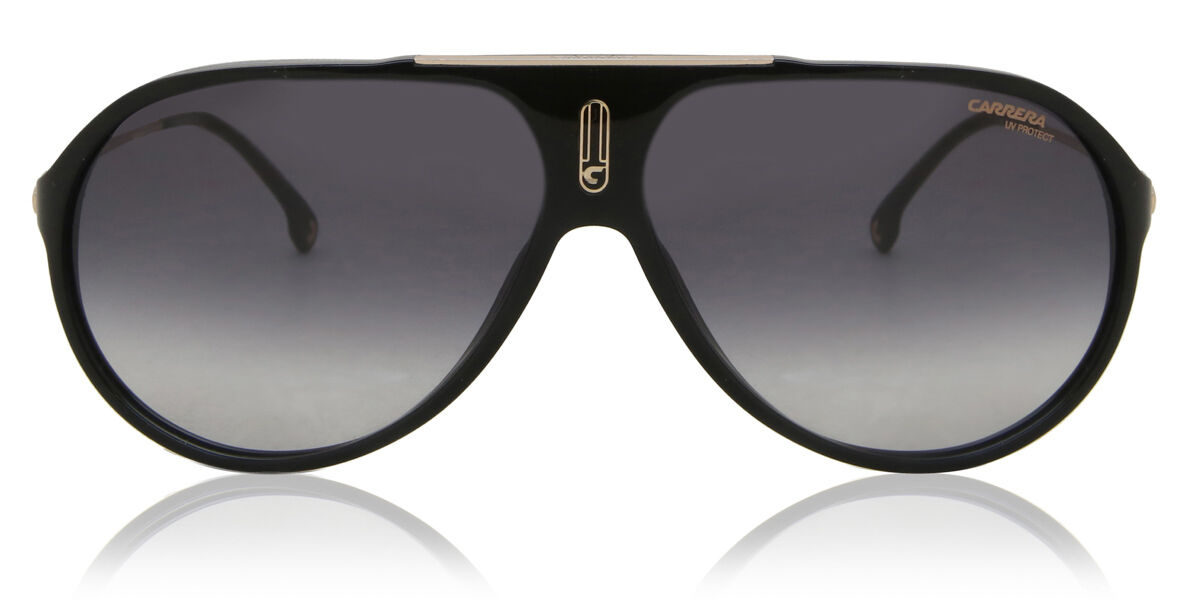 Carrera HOT65 807/9O Men's Sunglasses Black Size 63