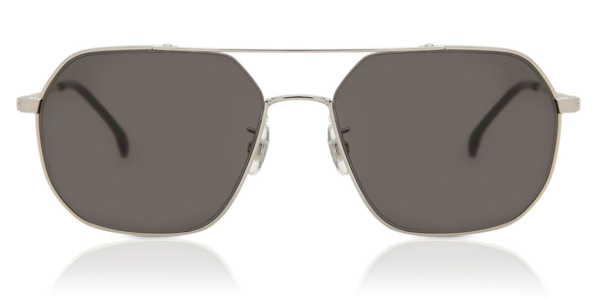Carrera 1035/GS 010/IR Men's Sunglasses Silver Size 58