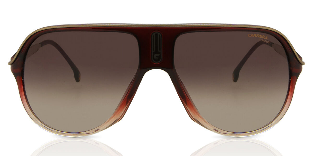 Carrera SAFARI65/N 7W5/HA Men's Sunglasses Burgundy Size 62