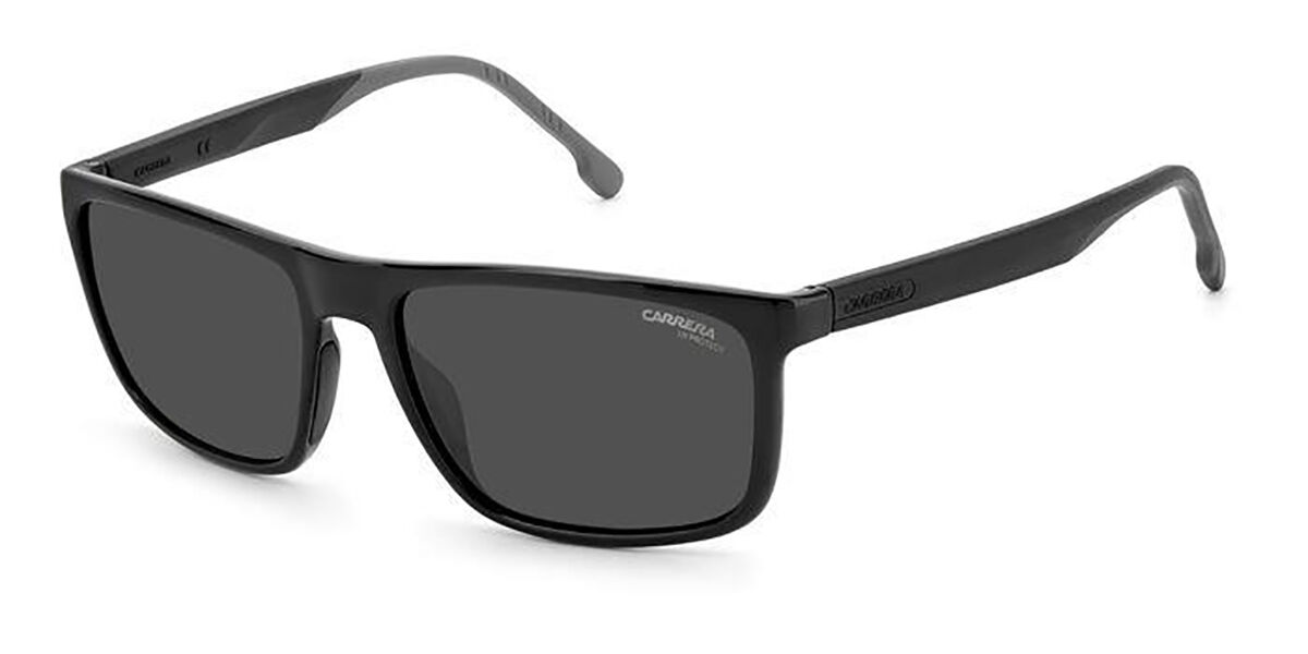 Carrera 8047/S Asian Fit 807/IR Men's Sunglasses Black Size 58
